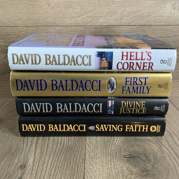 David Baldacci Hardback Lot of 4 Mystery Suspense Novels - Picture 2 of 14